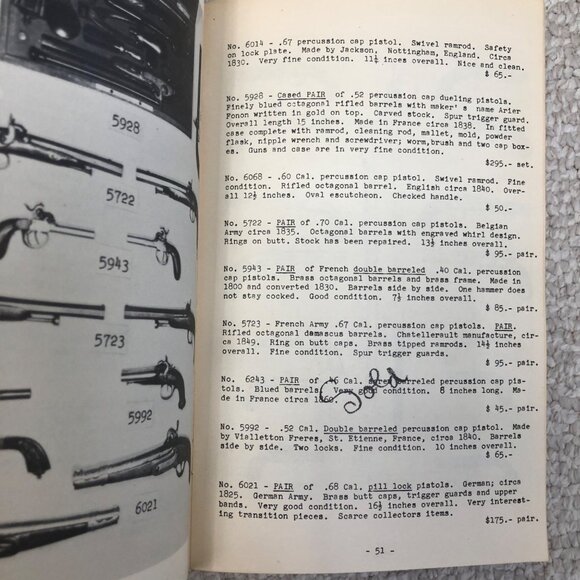 Vintage "The Museum Of Historical Arms" Booklet Miami Beach FL Ephemera Antique - Picture 13 of 16